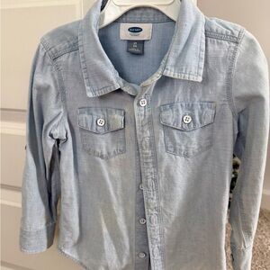 Old Navy Sky Blue Denim Shirt